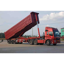 China Supplier 3-Axles Truck Dump Trailer